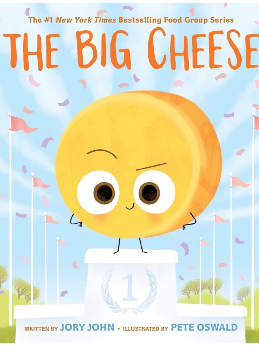 The Big Cheese by Jory John & Pete Oswald  Hard Cover New Times Best Seller